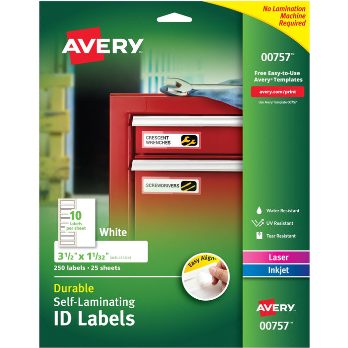 Avery® Easy Align ID Label