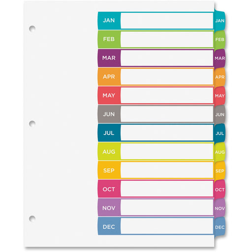 Avery® Ready Index Binder Dividers - Customizable Table of Contents