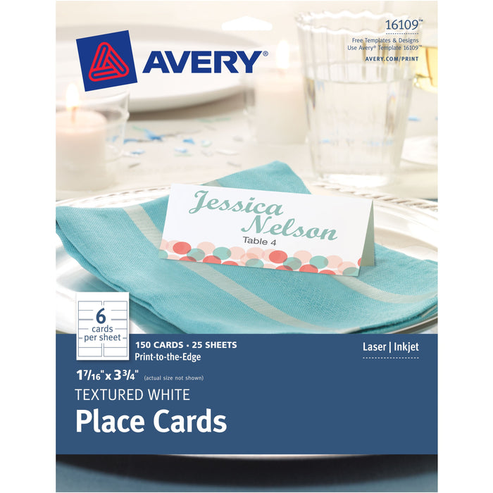 Avery® Laser, Inkjet Tent Card