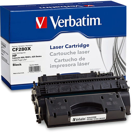 Verbatim Remanufactured Laser Toner Cartridge alternative for HP CF280X