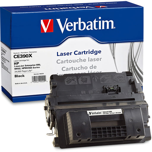 Verbatim Remanufactured Laser Toner Cartridge alternative for HP CE390X