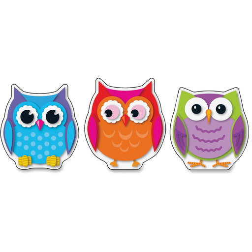 Carson Dellosa Education Colorful Owls Cut-Outs