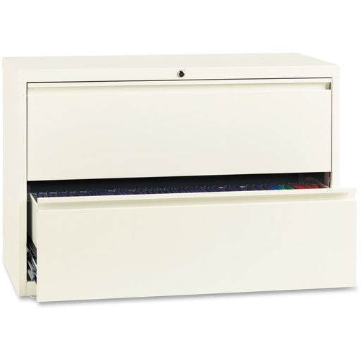 Lorell 42" Lateral File - 2-Drawer