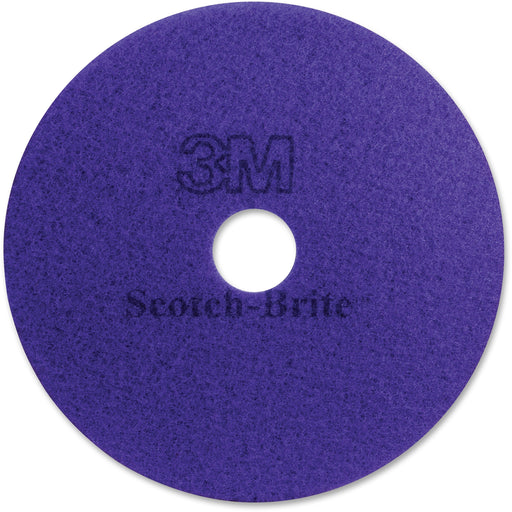 Scotch-Brite™ Purple Diamond Floor Pad Plus, 20 in, 5/case