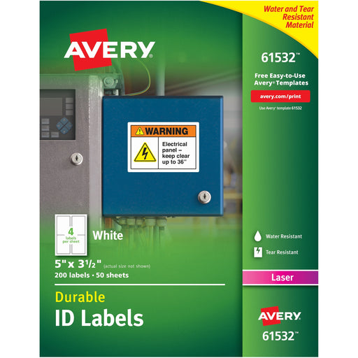 Avery® TrueBlock ID Label