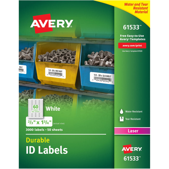 Avery® TrueBlock ID Label