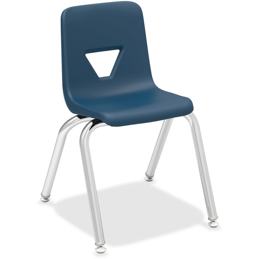 Lorell 14" Seat-height Stacking Student Chairs
