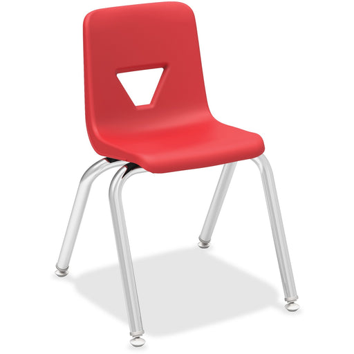 Lorell 14" Seat-height Stacking Student Chair