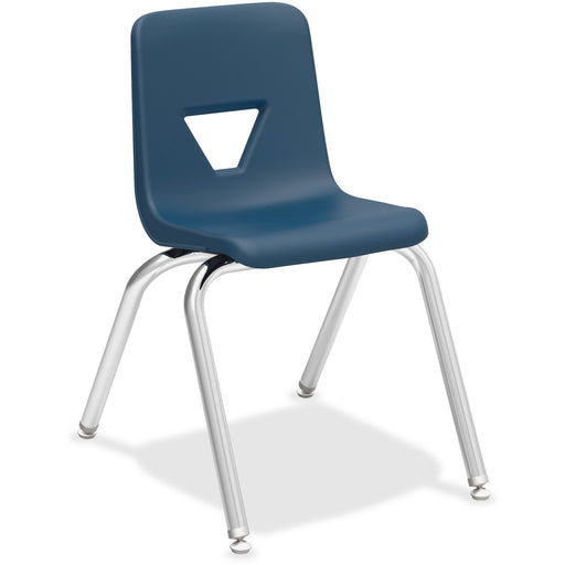Lorell 16" Seat-height Stacking Student Chairs