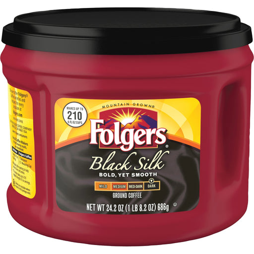 Folgers® Black Silk Dark Ground Coffee Ground