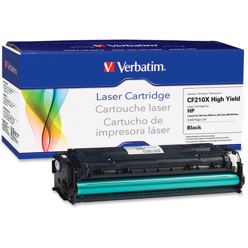 Verbatim Remanufactured Laser Toner Cartridge alternative for HP CF210X Black