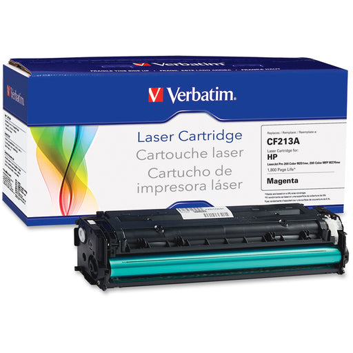 Verbatim Remanufactured Laser Toner Cartridge alternative for HP CF213A Magenta