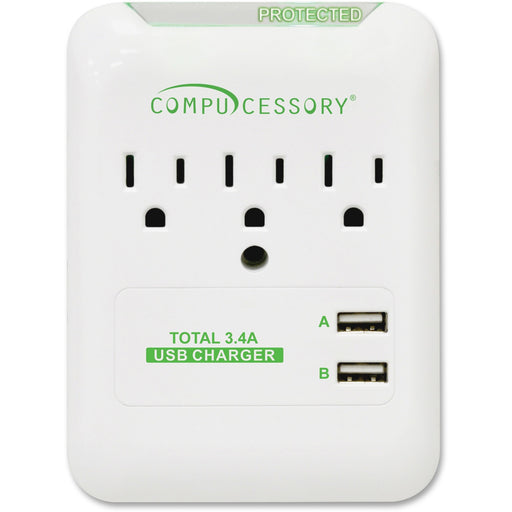 Compucessory 3-Outlet Surge Protector