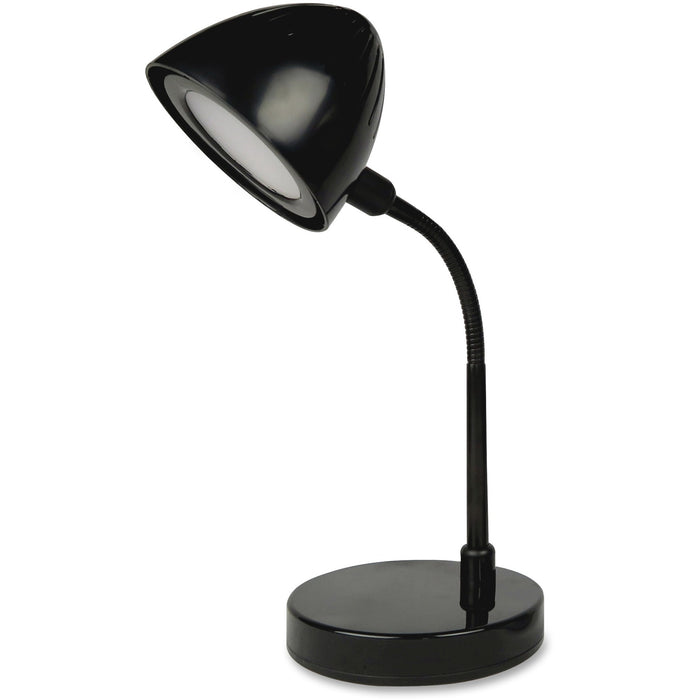Lorell Black Shade LED Desk Lamp