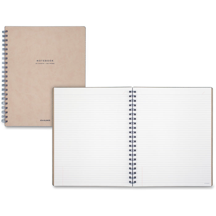 At-A-Glance Collection Meeting Twin Wire Large Notebook