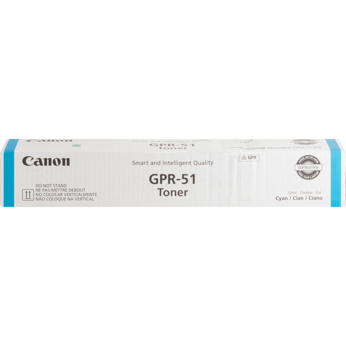 Canon GPR-51 Original Toner Cartridge - Cyan