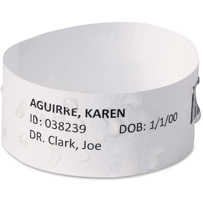 Avery® EasyBand Medical Wristbands with Chart Labels