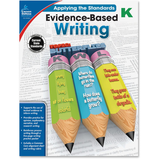 Carson-Dellosa Grade K Evidence-Based Writing Workbook Printed Book