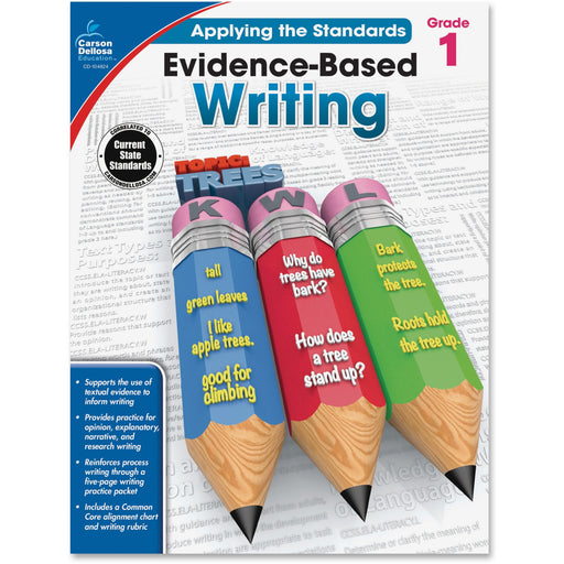Carson-Dellosa Grade 1 Evidence-Based Writing Workbook Printed Book
