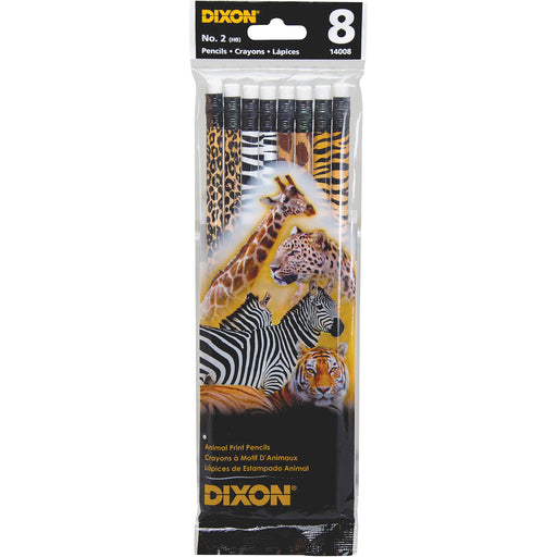 Dixon No. 2 Animal Print Pencils
