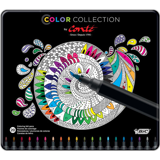 BIC Color Collection Coloring Felt Pens