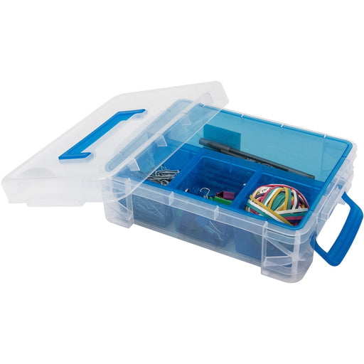Advantus 4-compartment Plastic Supply Box