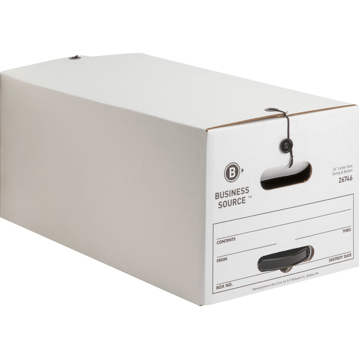 Business Source Medium Duty Letter Size Storage Box