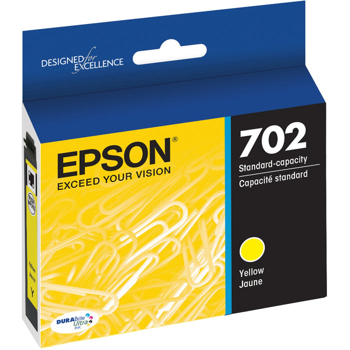 Epson DURABrite Ultra T702 Original Ink Cartridge - Yellow