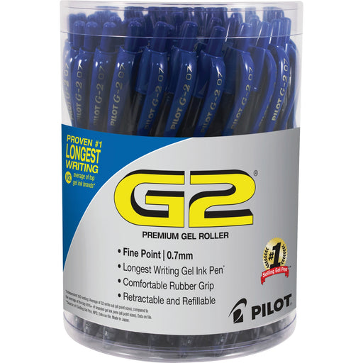 G2 Retractable Gel Ink Pens with Blue Ink
