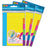 Redi-Tag Assorted Tab Ruled Sticky Notes