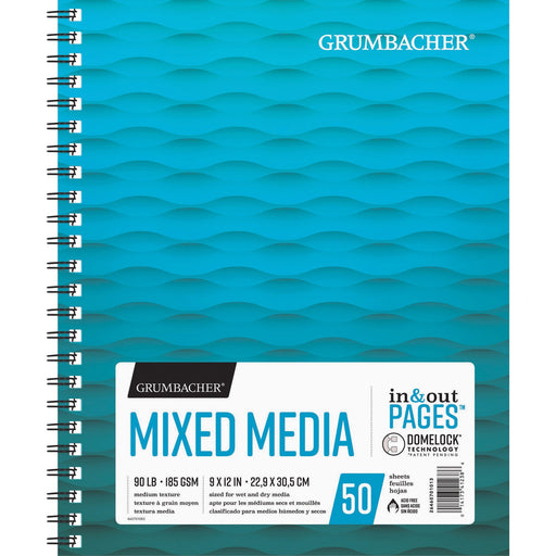 Grumbacher Mixed Media Wire-bound Notebook