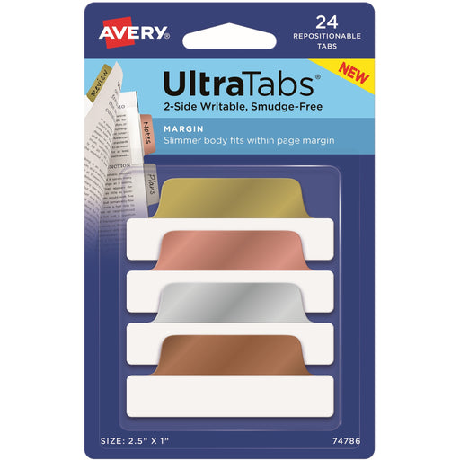 Avery® UltraTabs Repositionable Margin Tabs