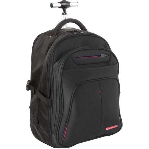 Swiss Mobility Carrying Case (Rolling Backpack) for 15.6" Notebook - Black