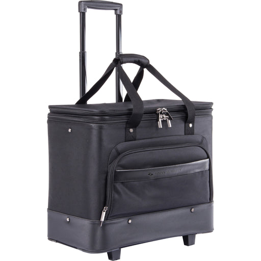 Swiss Mobility Business Case Carrying Case (Roller) for 17.3" Notebook - Black