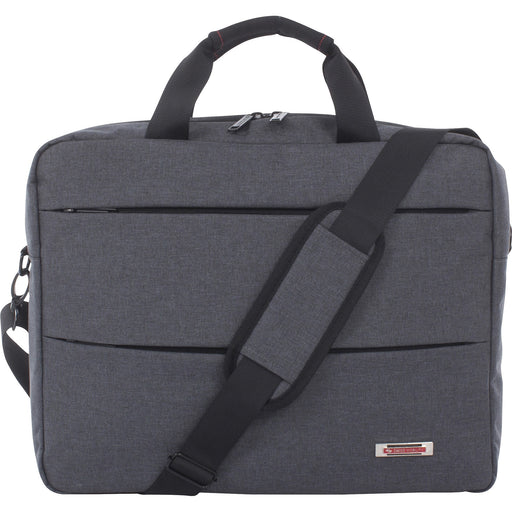 Swiss Mobility Carrying Case (Briefcase) for 15.6" Notebook - Gray