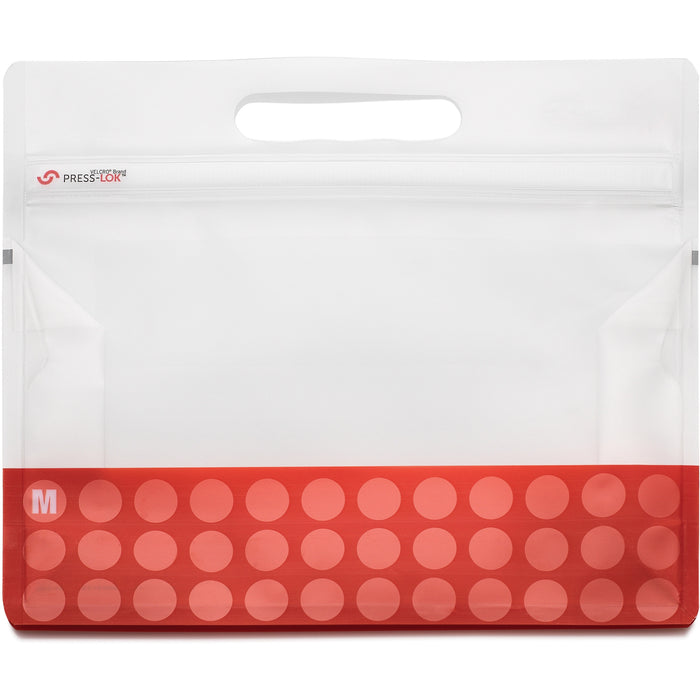 VELCRO® Brand PressLok 12" Plastic Storage Bags