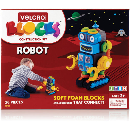 VELCRO® Brand Soft Blocks Robot Construction Set
