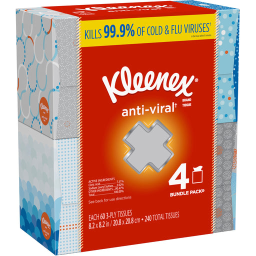 Kimberly-Clark Anti-Viral Facial Tissues
