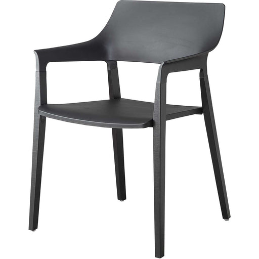 Lorell Wood Legs Stack Chairs