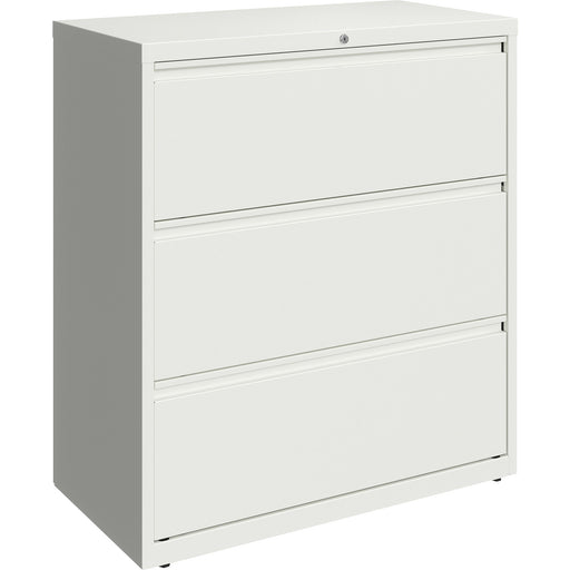 Lorell 36" White Lateral File - 3-Drawer