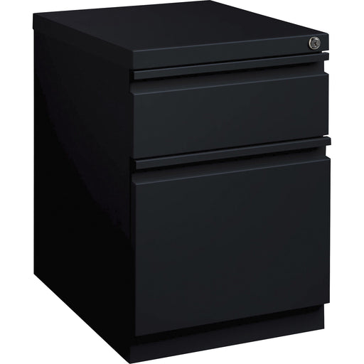 Lorell 20" 2-drawer Box/File Steel Mobile Pedestal