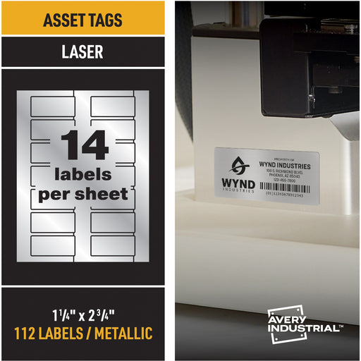 Avery® PermaTrack Asset Tag Label