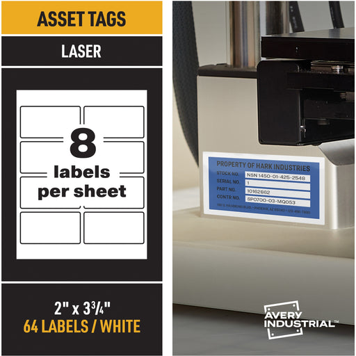 Avery® PermaTrack Asset Tag Label