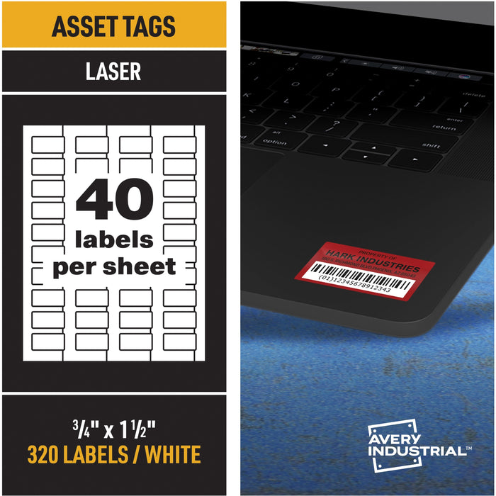 Avery® PermaTrack Asset Tag Label