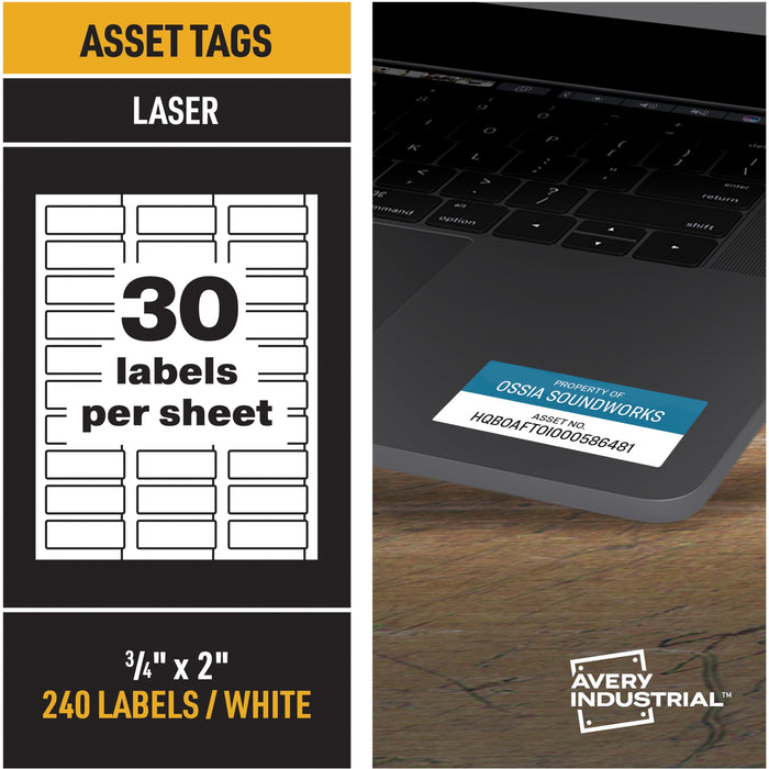 Avery® PermaTrack Asset Tag Label