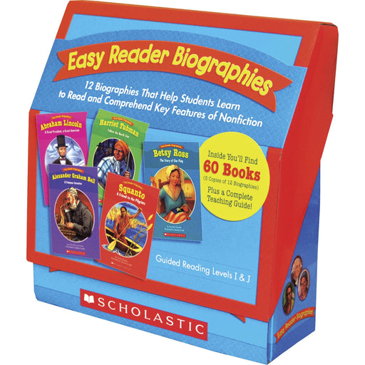 Scholastic K-2 Easy Reader Boxed Book Set Printed Book