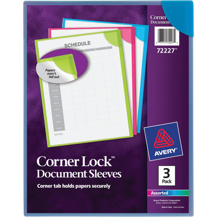 Avery® Corner Lock Letter File Sleeve