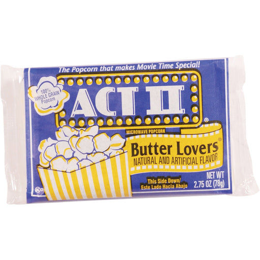 ACT II Butter Lovers Microwave Popcorn