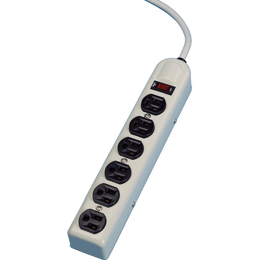 Fellowes 6 Outlet Metal Power Strip