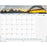 At-A-Glance Harbor Views Monthly Desk Pad